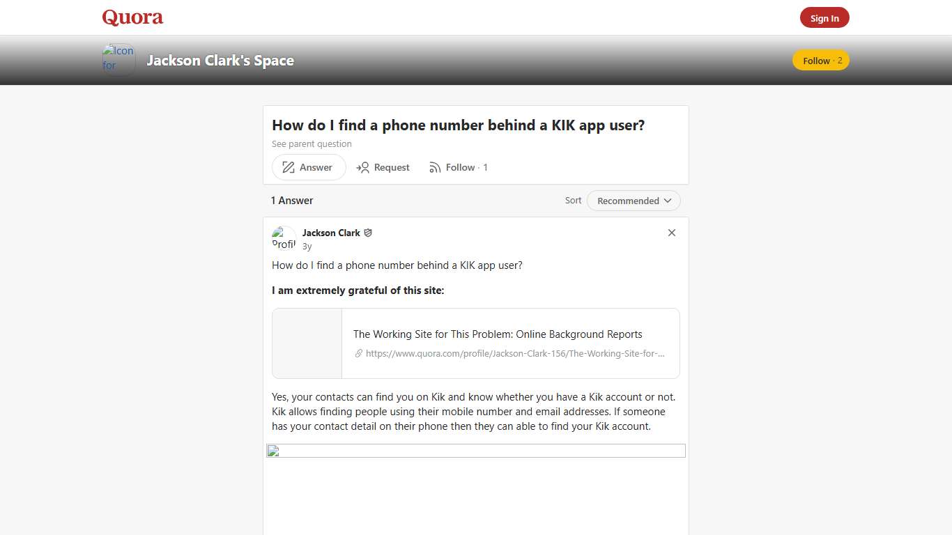 How to find a phone number behind a KIK app user - Jackson Clark's Space - Quora